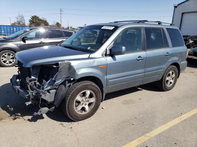 HONDA PILOT EX 2006 with VIN 2HKYF18556H529818 - Photo from auction
