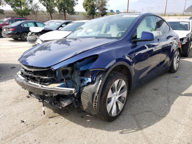 TESLA MODEL Y 2021 with VIN 5YJYGDEEXMF152563 - Photo from auction