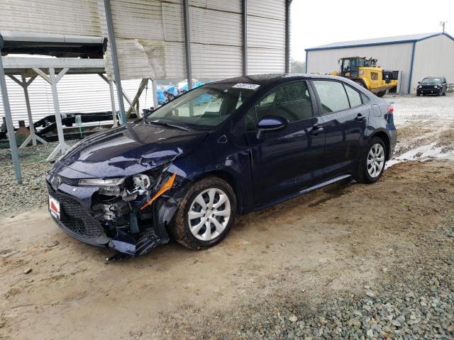 TOYOTA COROLLA LE 2021 with VIN JTDEPMAE4MJ154620 - Photo from auction