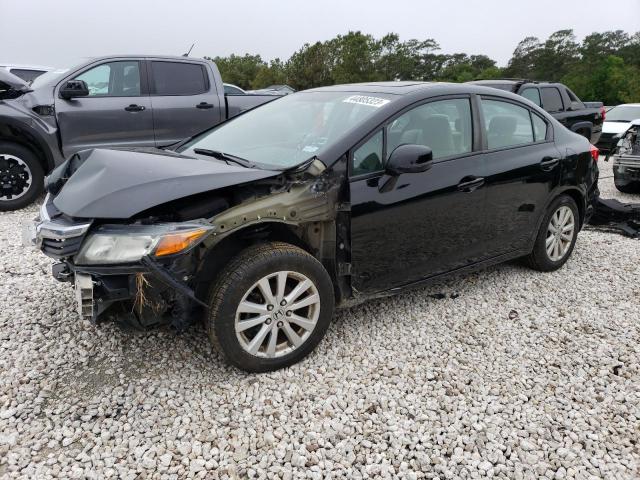 HONDA CIVIC EX 2012 with VIN 2HGFB2F80CH586293 - Photo from auction