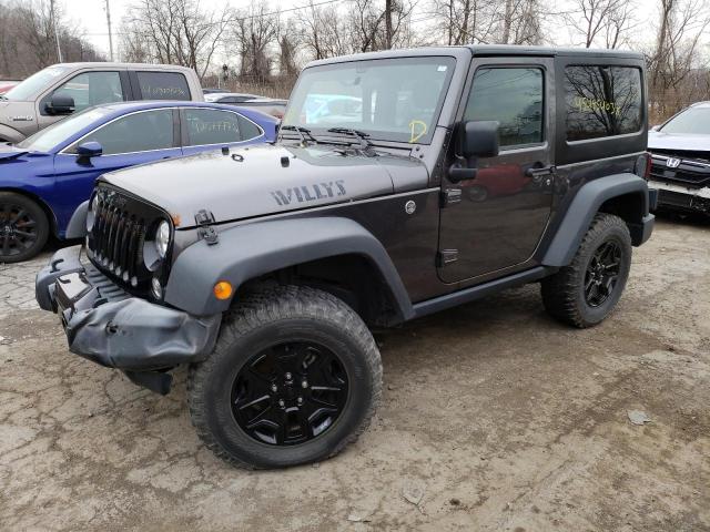 JEEP WRANGLER S 2017 with VIN 1C4AJWAG5HL589296 - Photo from auction