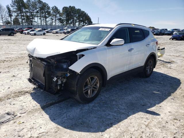 HYUNDAI SANTA FE S 2018 with VIN 5NMZU3LB6JH054978 - Photo from auction