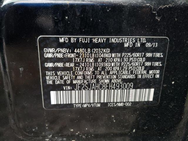 Photo 14 from auction – 2014 SUBARU FORESTER 2 with VIN JF2SJAHC8EH493009