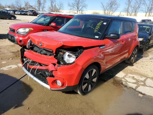 KIA SOUL + 2017 with VIN KNDJP3A52H7435617 - Photo from auction