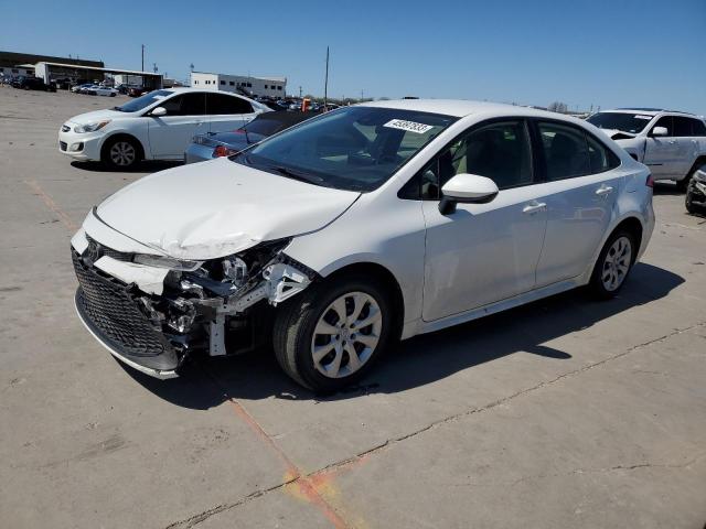 TOYOTA COROLLA LE 2020 with VIN JTDEPRAE7LJ080721 - Photo from auction