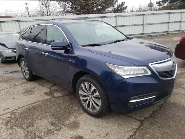 Photo 4 from auction – 2015 ACURA MDX TECHNO with VIN 5FRYD4H49FB009374