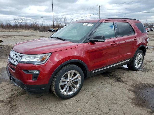 FORD EXPLORER X 2018 with VIN 1FM5K8D85JGC25730 - Photo from auction