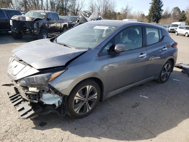 NISSAN LEAF SV 2022 with VIN 1N4AZ1CV5NC558168 - Photo from auction