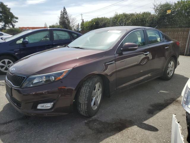 KIA OPTIMA LX 2014 with VIN 5XXGM4A73EG302362 - Photo from auction