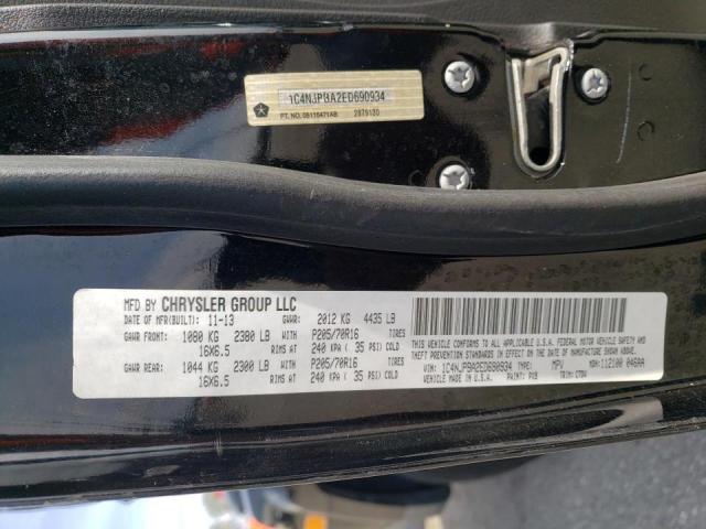 Photo 14 from auction – 2014 JEEP PATRIOT SP with VIN 1C4NJPBA2ED690934