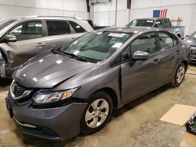 HONDA CIVIC LX 2015 with VIN 2HGFB2F5XFH503415 - Photo from auction