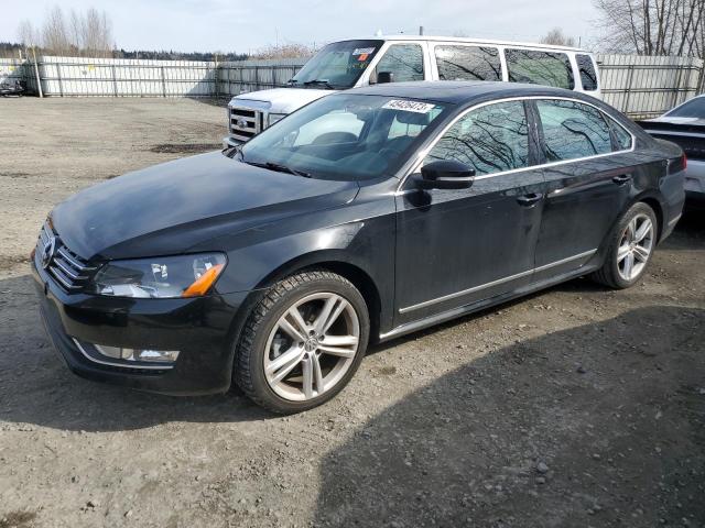 VOLKSWAGEN PASSAT SEL 2014 with VIN 1VWCT7A34EC051817 - Photo from auction