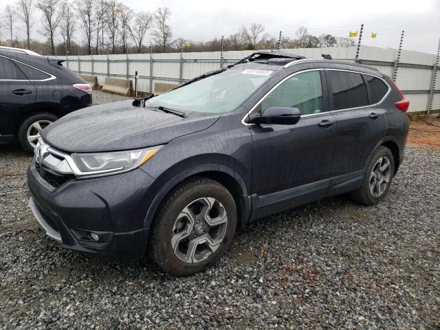HONDA CR-V EX 2018 with VIN 7FARW2H59JE028985 - Photo from auction
