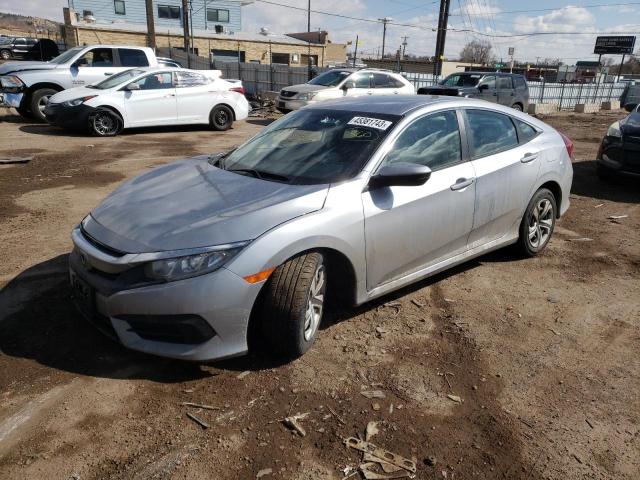 Photo 1 from auction – 2018 HONDA CIVIC LX with VIN 2HGFC2F50JH546599