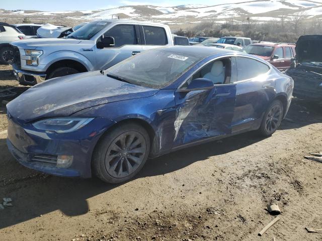 TESLA MODEL S 2018 with VIN 5YJSA1E26JF243854 - Photo from auction