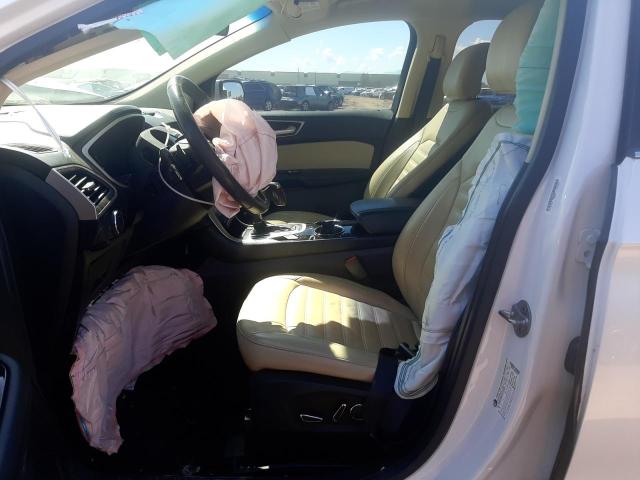 Photo 7 from auction – 2017 FORD EDGE SEL with VIN 2FMPK3J85HBC02756