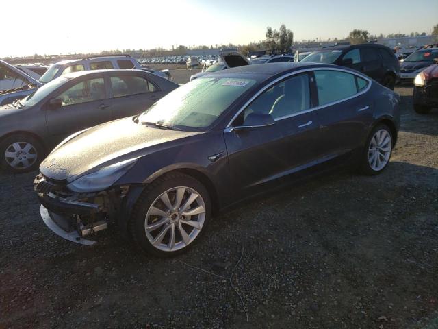 TESLA MODEL 3 2020 with VIN 5YJ3E1EBXLF663290 - Photo from auction