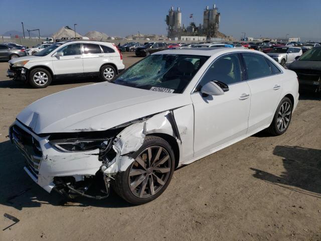 AUDI A4 PREMIUM 2020 with VIN WAUGMAF49LN005849 - Photo from auction