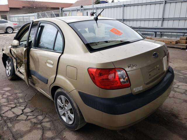 Photo 2 from auction – 2007 KIA RIO BASE with VIN KNADE123776187029