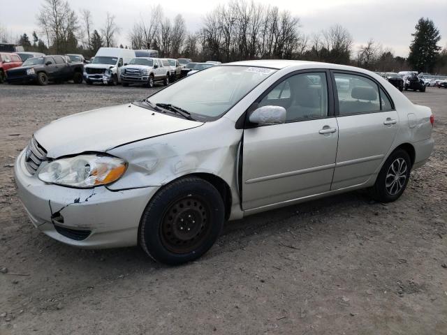 TOYOTA COROLLA CE 2003 مع رقم تعريف المركبة JTDBR32E930033169 - صورة من المزاد