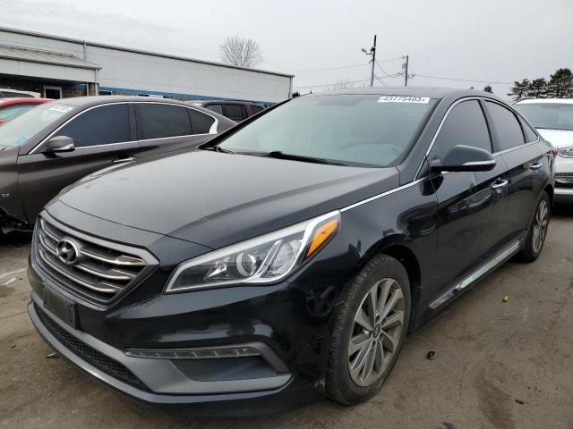 HYUNDAI SONATA SPO 2017 with VIN 5NPE34AF3HH441322 - Photo from auction