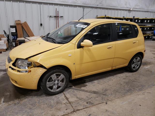 CHEVROLET AVEO BASE 2008 with VIN KL1TD66688B085175 - Photo from auction