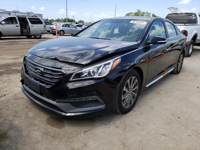 Photo 1 from auction – 2017 HYUNDAI SONATA SPO with VIN 5NPE34AF6HH586922