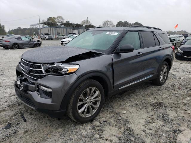 FORD EXPLORER X 2021 with VIN 1FMSK7DH9MGB39208 - Photo from auction