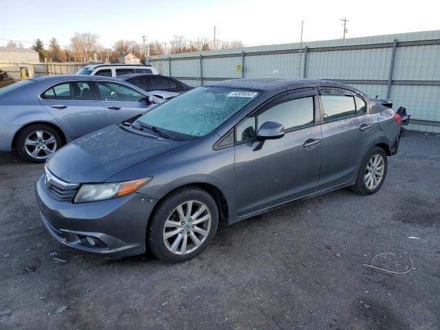 HONDA CIVIC EXL 2012 with VIN 19XFB2F98CE308096 - Photo from auction