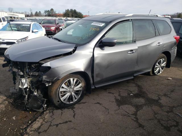 NISSAN PATHFINDER 2018 with VIN 5N1DR2MM1JC678901 - Photo from auction