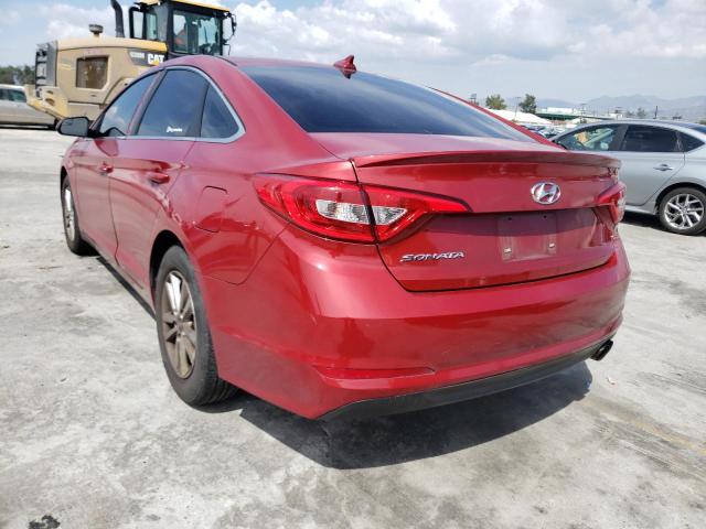 Photo 2 from auction – 2017 HYUNDAI SONATA SE with VIN 5NPE24AF4HH469455