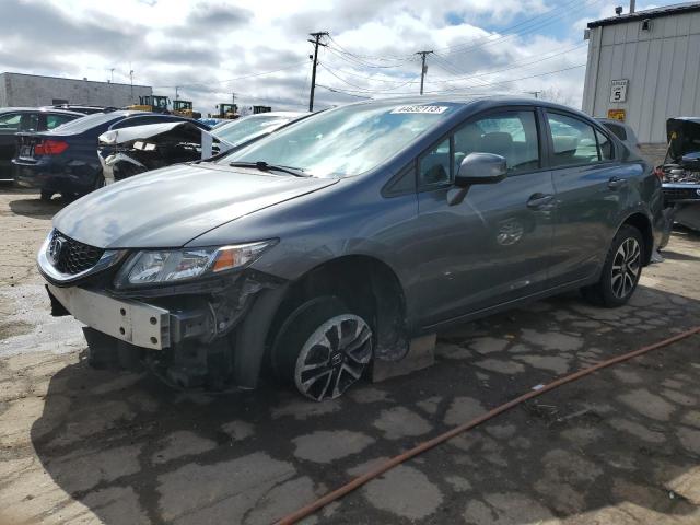 HONDA CIVIC EX 2013 with VIN 19XFB2F86DE069141 - Photo from auction