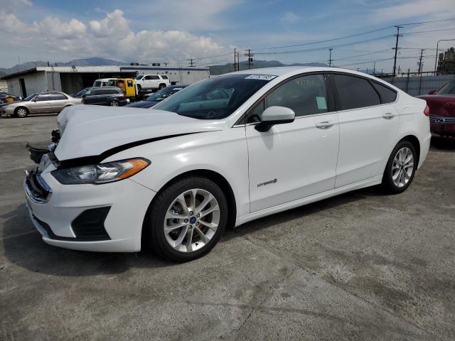 FORD FUSION SE 2019 with VIN 3FA6P0LU9KR200341 - Photo from auction