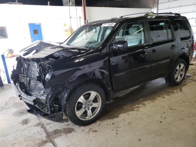 HONDA PILOT EXLN 2015 with VIN 5FNYF4H72FB040455 - Photo from auction