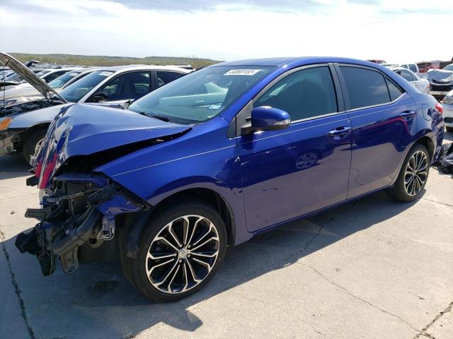 TOYOTA COROLLA L 2014 with VIN 5YFBURHE1EP087566 - Photo from auction