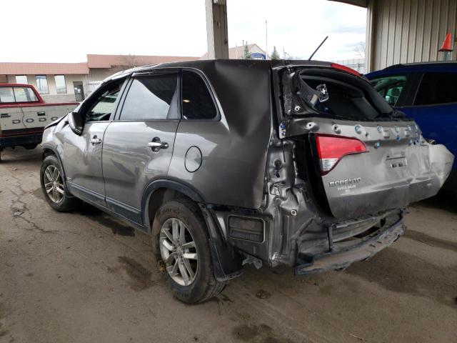 Photo 2 from auction – 2015 KIA SORENTO LX with VIN 5XYKTCA60FG632309