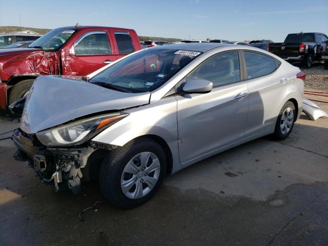HYUNDAI ELANTRA SE 2016 with VIN 5NPDH4AE7GH753985 - Photo from auction