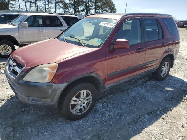 HONDA CR-V EX 2002 with VIN JHLRD78802C080340 - Photo from auction