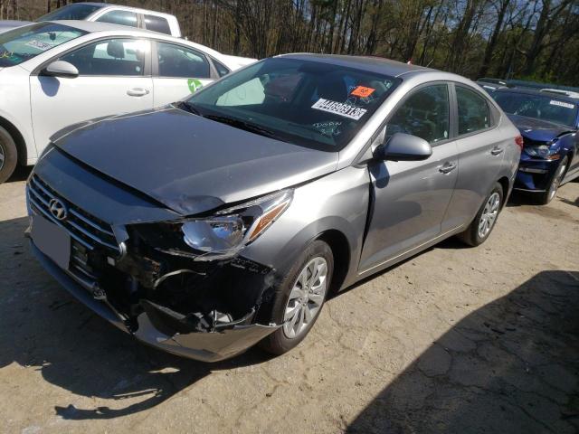 HYUNDAI ACCENT SE 2021 with VIN 3KPC24A68ME137105 - Photo from auction