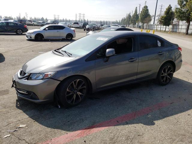 Photo 1 from auction – 2013 HONDA CIVIC LX with VIN 19XFB2F55DE291854