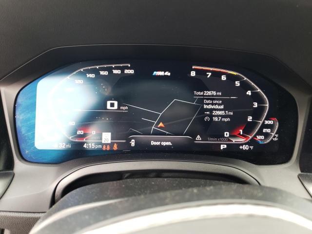 Photo 9 from auction – 2021 BMW M4 COMPETI with VIN WBS33AZ02MCG89598