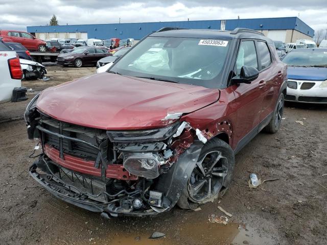 CHEVROLET TRAILBLAZE 2022 with VIN KL79MTSL1NB076405 - Photo from auction