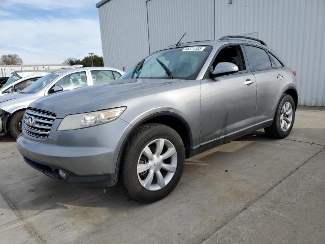 INFINITI FX35 2004 with VIN JNRAS08W14X214869 - Photo from auction