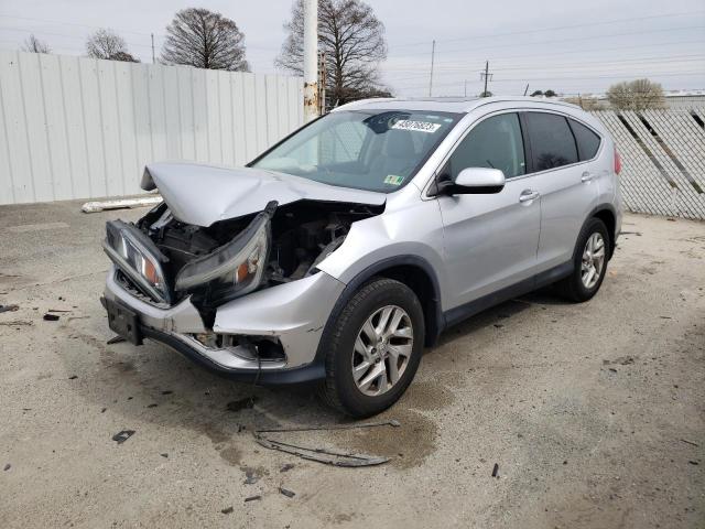HONDA CR-V EXL 2015 with VIN 2HKRM4H79FH633337 - Photo from auction