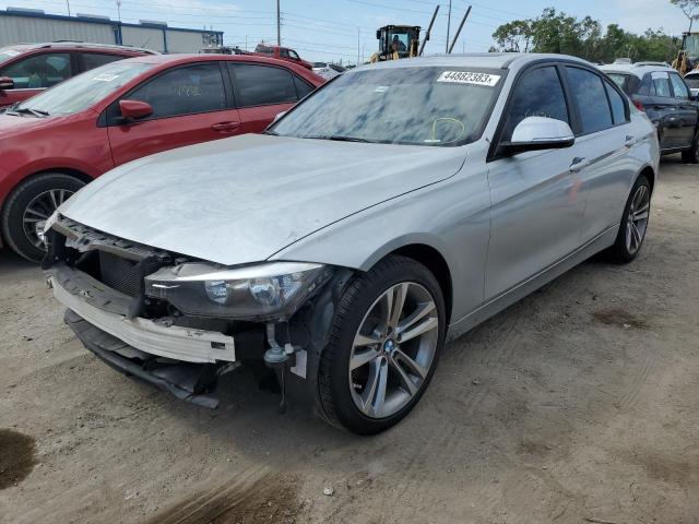 BMW 328 I 2015 with VIN WBA3A5G51FNS91674 - Photo from auction