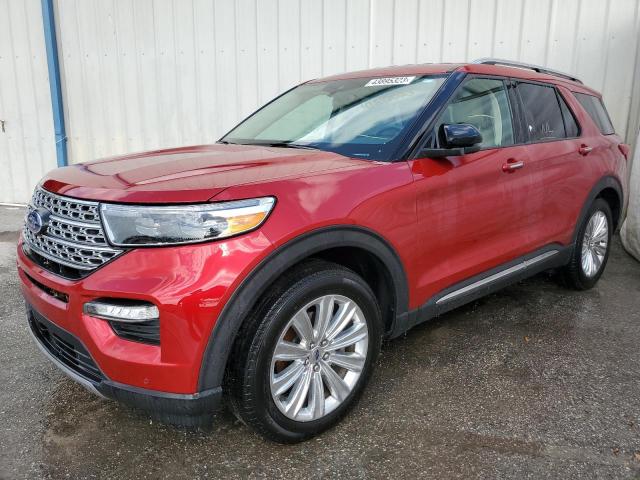 FORD EXPLORER L 2021 with VIN 1FMSK7FH5MGA20536 - Photo from auction