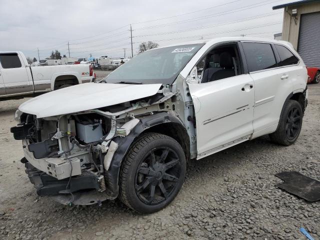 TOYOTA HIGHLANDER 2018 with VIN 5TDJZRFHXJS538795 - Photo from auction
