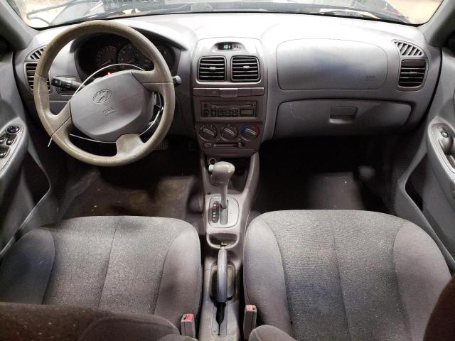 Photo 8 from auction – 2002 HYUNDAI ACCENT GL with VIN KMHCG45C72U355693