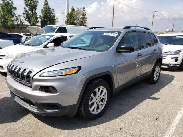 JEEP CHEROKEE S 2016 with VIN 1C4PJLAB1GW184482 - Photo from auction