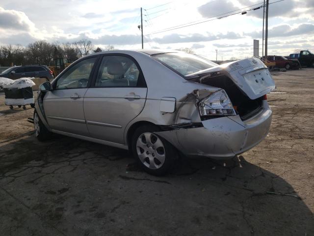 Photo 2 from auction – 2008 KIA SPECTRA EX with VIN KNAFE121285548262
